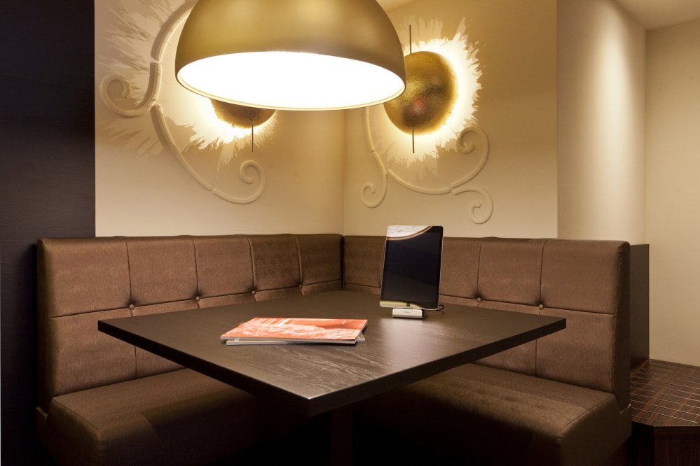 Comfortable seating area